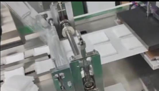 紗布生產“一條龍”神器！賓宏設備小紗布片連包裝生產線，1臺頂10人，3個月回本！